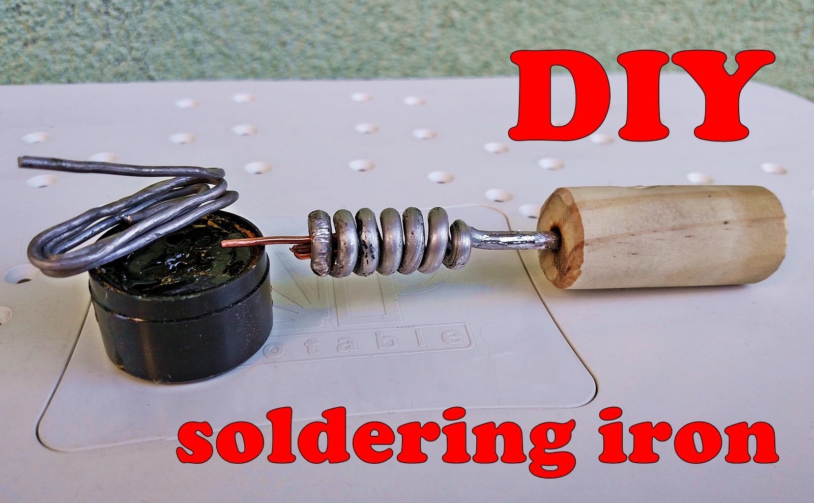 How To Make Soldering Iron DIY NON Electric soldering iron