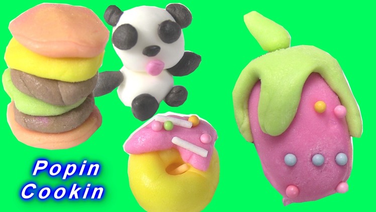 Kracie Popin Cookin Edible Mini Doughnuts, Hamburgers and Lollipops by Rainbow Collector