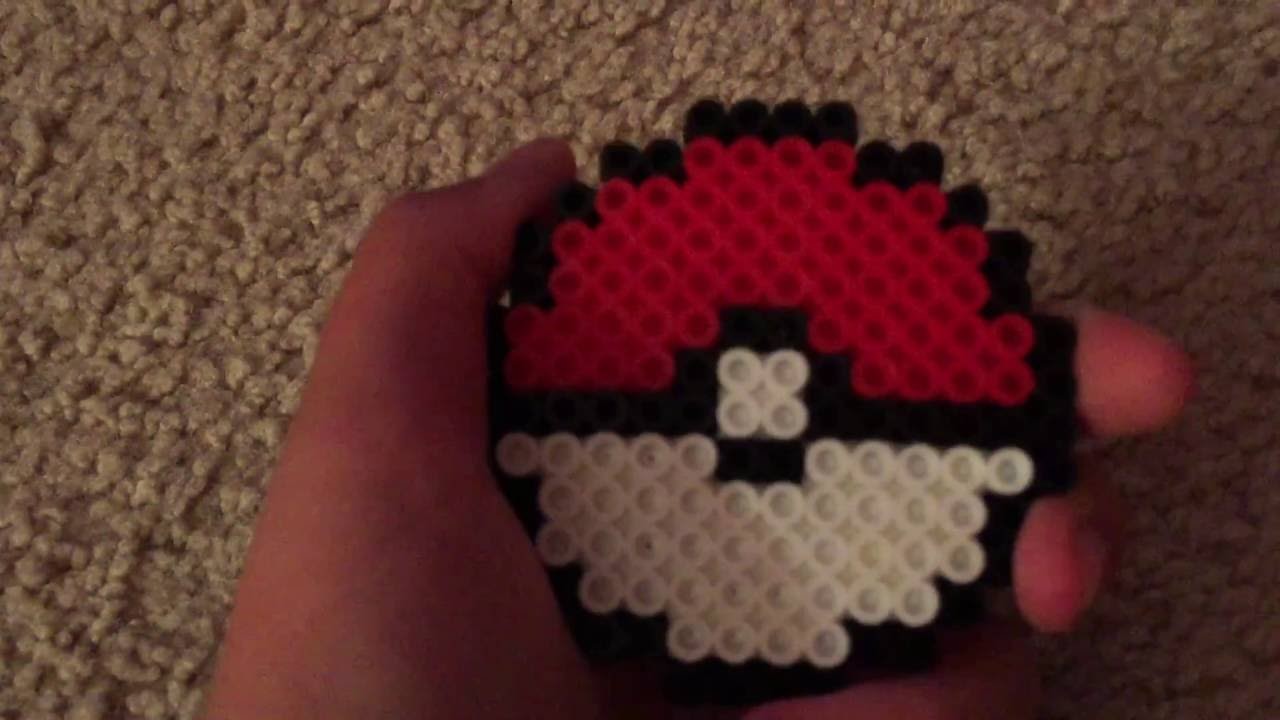 Perler Bead Pokeball