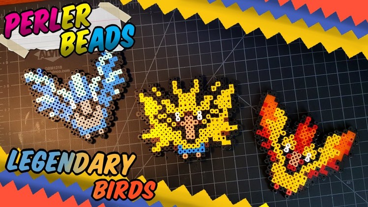 Pokemon Perler Beads ~Legendary birds ~