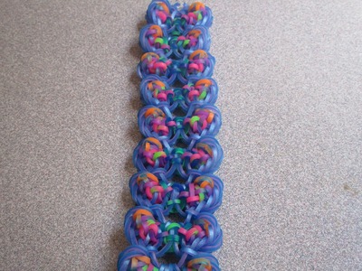 Rainbow Loom Hook Only Design: The Heavenly Hearts Bracelet