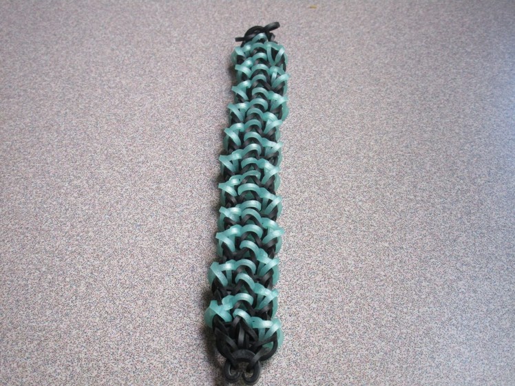 Rainbow Loom Hook Only Tutorial: The Rambling Roller Coaster Bracelet