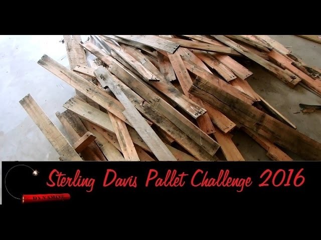 Sterling Davis Inspired:  The Pallet Up Cycle Challenge 2016 -Jewelry Holder