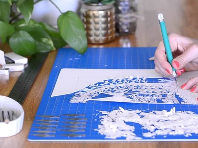 STRATHMORE - Sketching & Cutting Your Paper Cut (Part 2 of 3) - Artist & Craftsman Supply