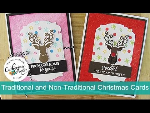 Traditional and Non-Traditional Christmas Cards with Hip Holiday