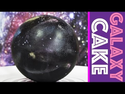 3D Galaxy Cake + DIY Galaxy Sprinkle Mix Surprise Inside | My Cupcake Addiction