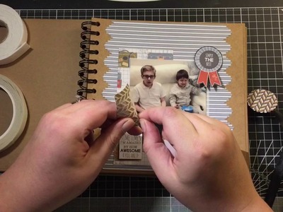8x8 scrapbook layout.Crafts.Crafting.Scrapbooking.UK.Process video.September 2016