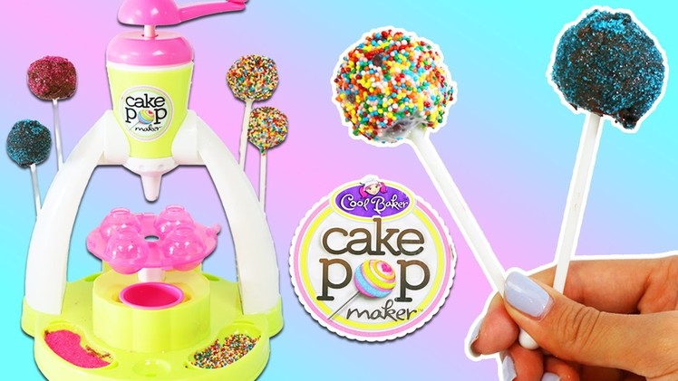 Cool Baker Cake Pop Maker Playset | DIY Fun & Easy Cake Pop Desserts without Baking!