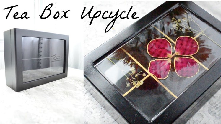 Craft With Me: Tea Box Upcycle