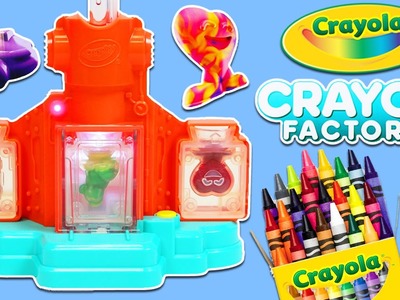 Crayola Crayon Factory Play Kit | DIY Fun & Easy Make Your Own Crayon Molds!
