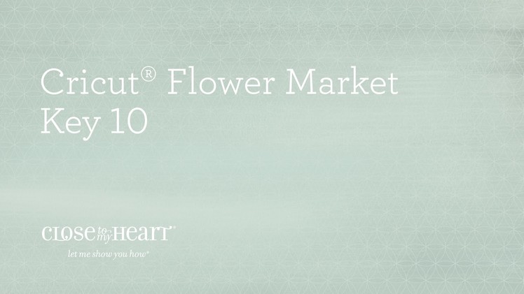 Cricut® Flower Market Collection: Baby Scrapbook