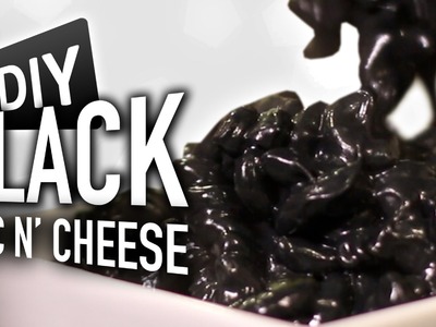 DIY Black Mac N' Cheese