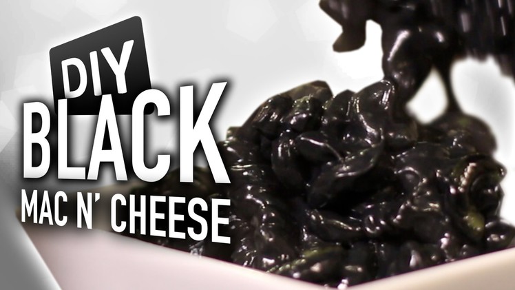 DIY Black Mac N' Cheese