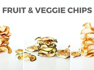 DIY Fruit & Veggie Chips | Easy Healthy Snack | Collab with Melanie Ham | Healthy Grocery Girl