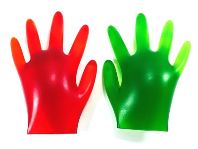 DIY Giant Gummy Hulk Hands!!