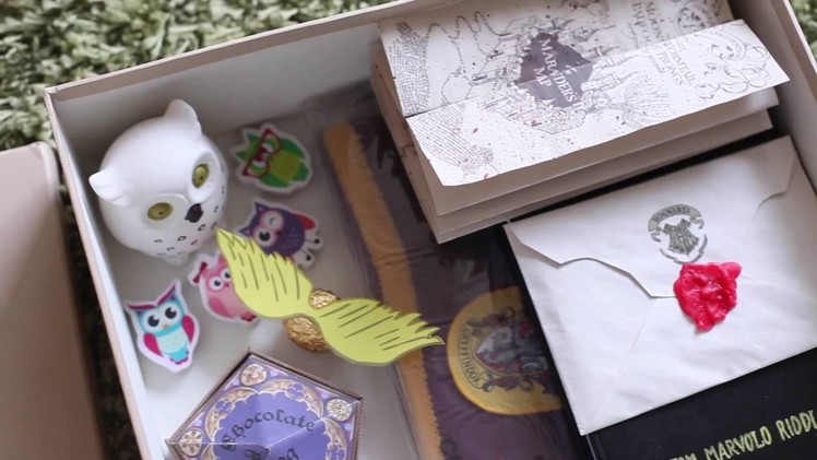 DIY Harry Potter Gift Box (unboxing)