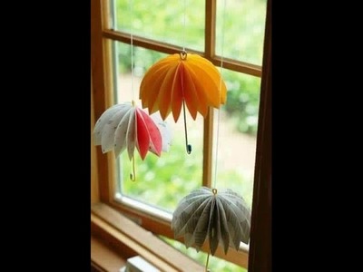 DIY Home Decor - How to Make an Amazing Umbrella + Tutorial .