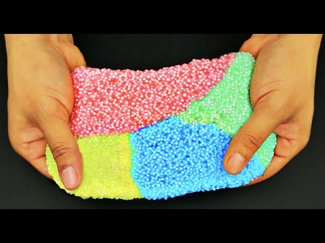 DIY How To Make Floam! Make Rainbow Floam! DIY Como Hacer Arco Iris Floam!