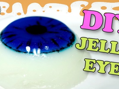 DIY Jello Eye! Halloween treats idea!