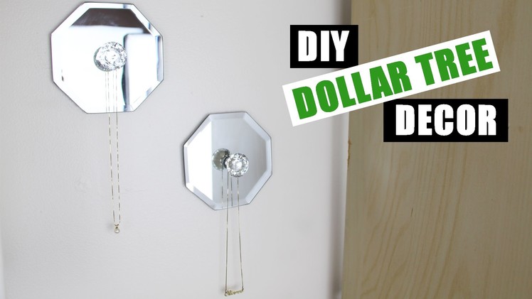 DIY Jewelry Holder Dollar Tree | DIY Room Decor Dollar Store Jewelry Display