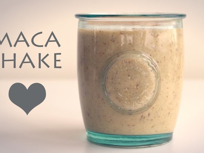 DIY MACA SHAKE RECIPE! Delicious + Healhy