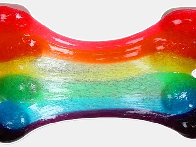 DIY Rainbow Slime! How to Make FLUFFY Slime Without Borax or Liquid Starch
