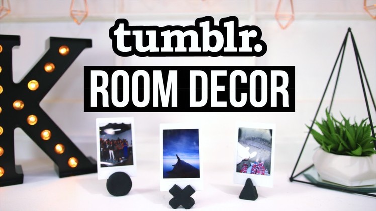 DIY ROOM DECOR! Tumblr Inspired 2016