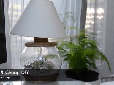 DIY Terrarium Lamp (Cheap version)