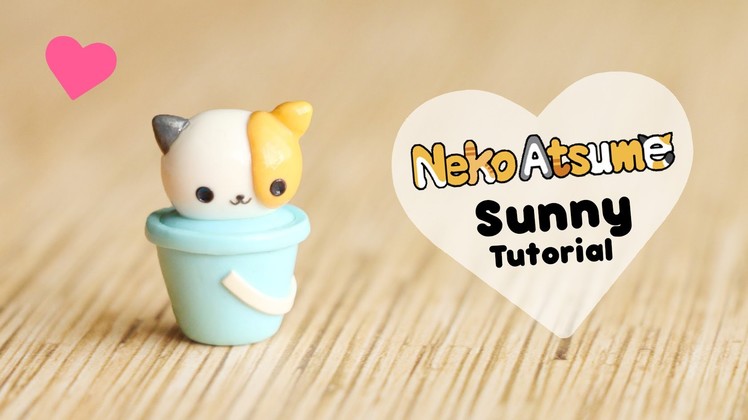 Neko Atsume Sunny & Bucket│Polymer Clay Tutorial