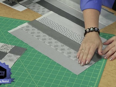Quilting Quickly - Remaining Neutral Easy Patchwork Quilt