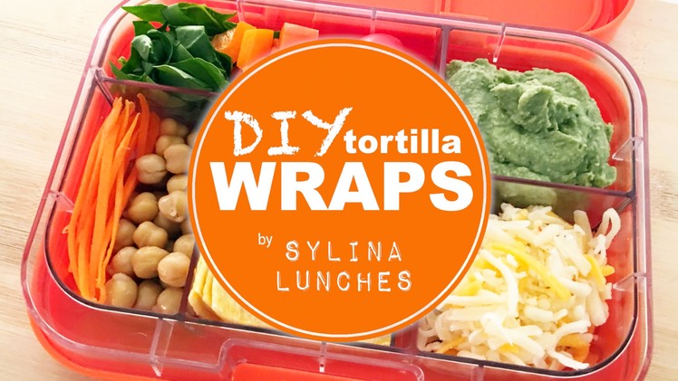 School Lunch Ideas - DIY Lunchables: Tortilla Wraps