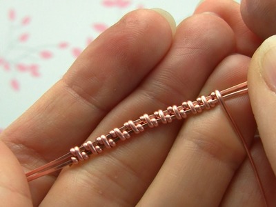 Weaving with Half Round Wire, wire wrapping tutorial
