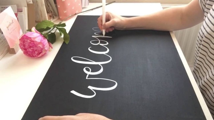Welcome to The Chalk Spot - Home of Modern Signwriting - perfect for DIY Brides
