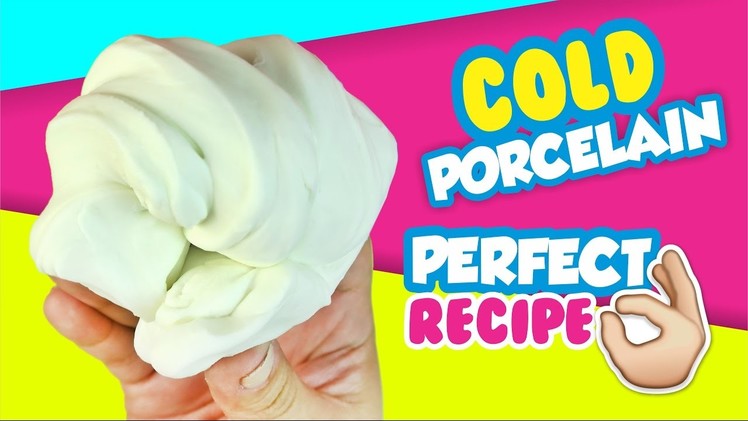 ❤ COLD PORCELAIN: Perfect RECIPE!! ★ El Arte de Pau ★ DIY ★