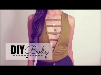 DIY BODY CON ESCOTE | Madeleyn ♡