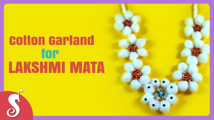 DIY - Cotton Garlang for Lakshmi MATA - Diwali Special by Sonali Bhawsar