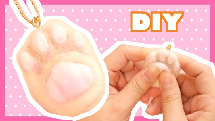 DIY Cute Cat Paw Accessory tutorial
