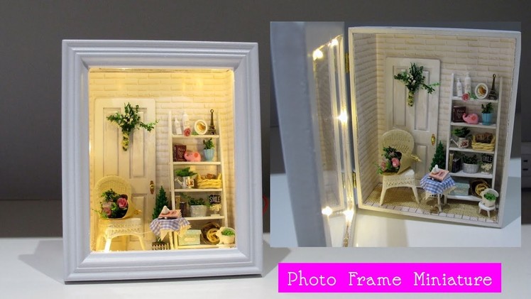 DIY Cute Miniature Room in 3D Photo Frame by Creative World