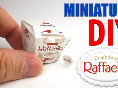 DIY Ferrero Raffaello Candy Box Miniature