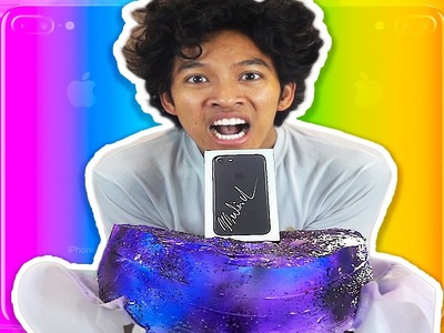 DIY GIANT GALAXY MARSHMALLO & IPHONE 7 DROPTEST.GIVEAWAY!!!