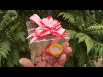 DIY GIFT BOX FROM RECYCLED SODA BOTTLES l How to make a gift Box From Plastic Bottle