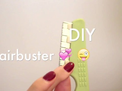 DIY Hairbuster Rabbit Grooming Comb