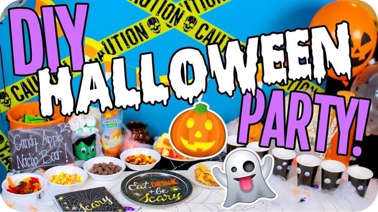 DIY Halloween Party! Decor, Hacks, Food & More!