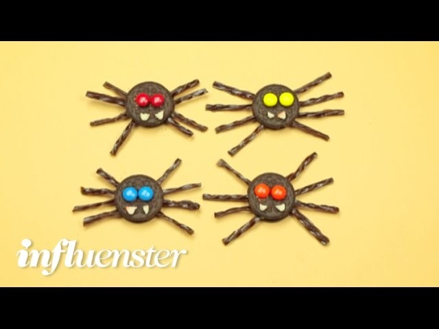 DIY | Halloween Recipe | Oreo Cookie Spiders