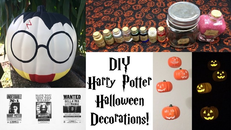 DIY Harry Potter Halloween Decorations