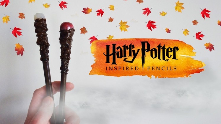 DIY: Harry Potter inspired pencil wands