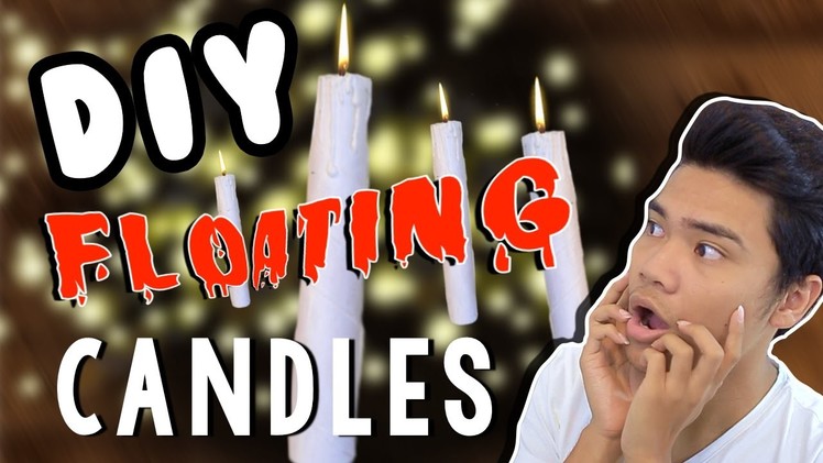 DIY Haunted Floating Candles! Halloween Decor + Trick Your Friends!