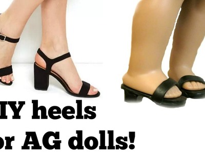 DIY High Heels for your American Girl doll!