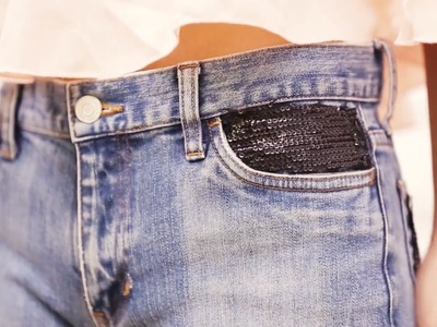 DIY: Revamp Your Old Jeans - POPxo
