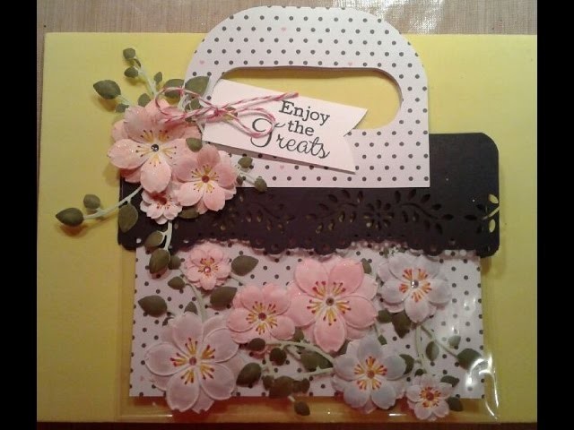 Friday Flowers: How To Make Japanese Cherry Blossoms Using Embossing Folders